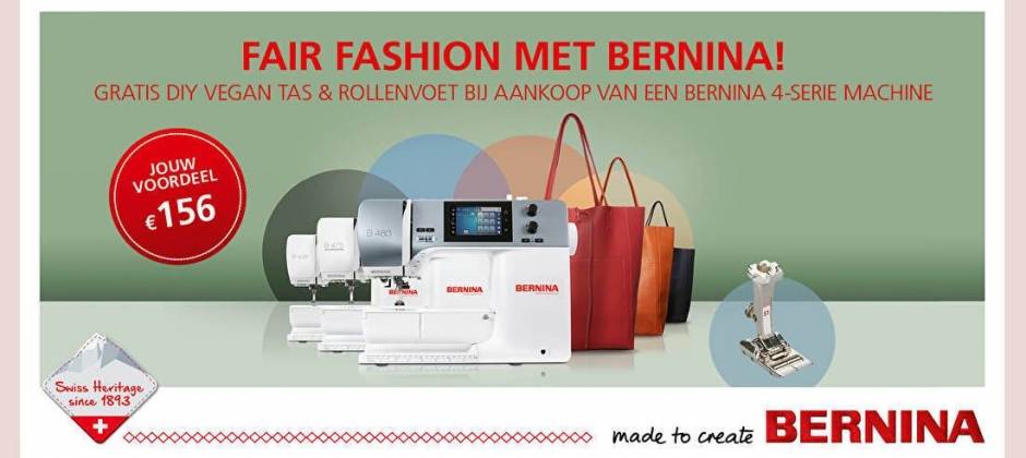 Bernina 4-serie Fair Fashion Promotion