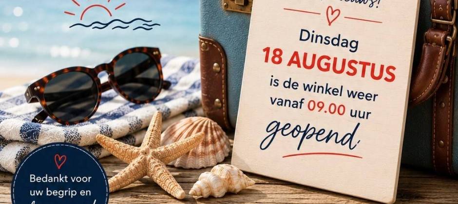 Vakantiesluiting 2026